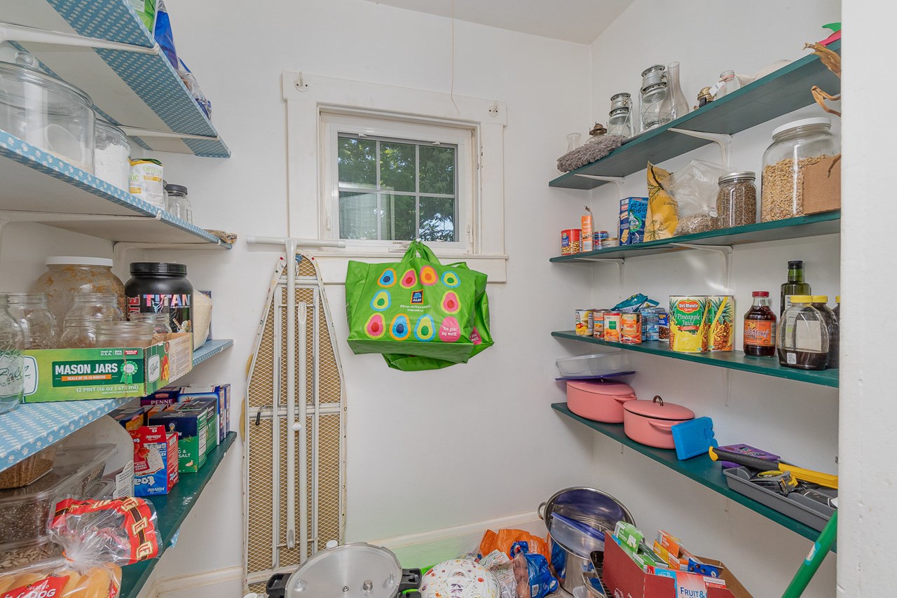 large kitchen pantry